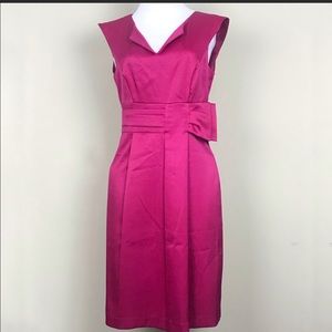 London Times Fuchsia Pink Cocktail Dress Size 4